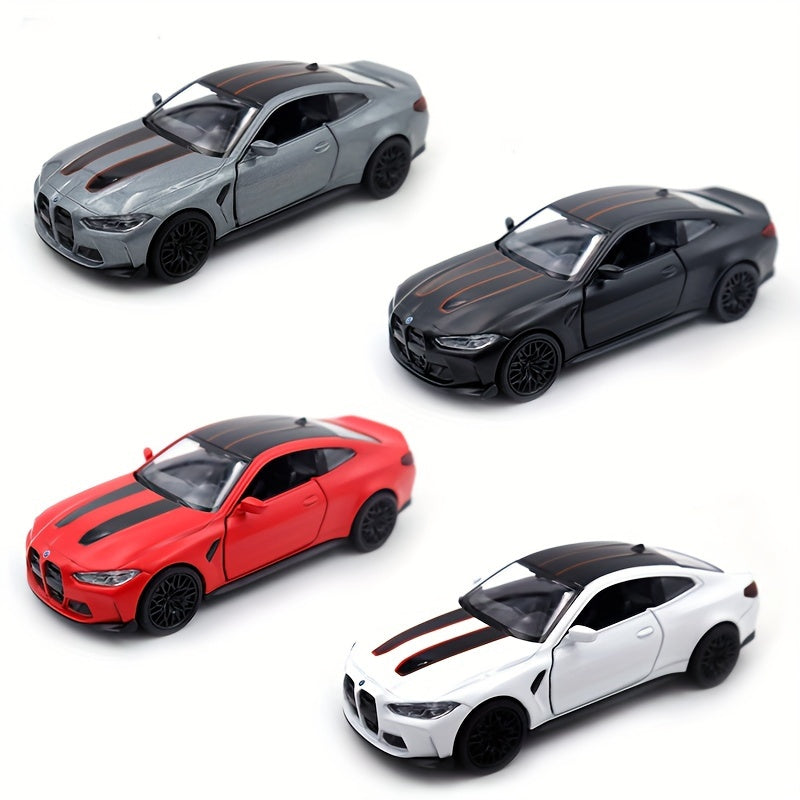 RMZ City 1:36 Scale BMW M4 CSL – Die-Cast Toy Car with Pull-Back Action