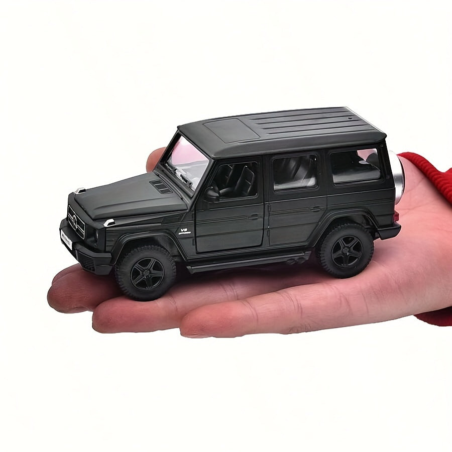 1:36 Scale Golden Mercedes-AMG G63 Off-Road Vehicle – Inertia Toy for Boys