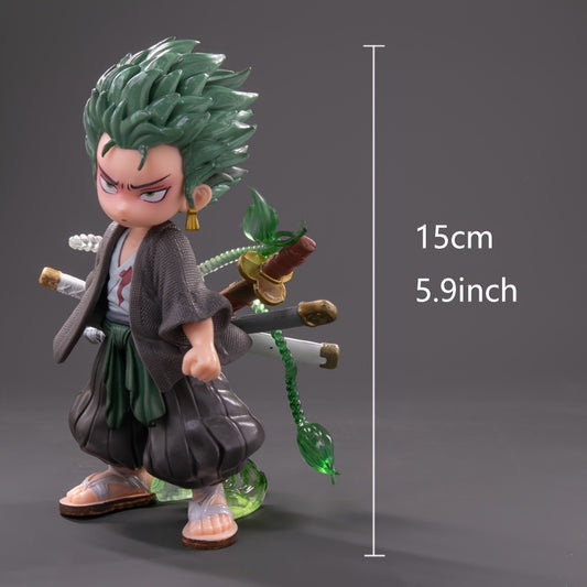 Bandai Zoro Anime Figure - PVC Collectible for Home Decor & Gifts