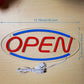 Neon Open Sign – USB LED Wall Light for Bars, Shops & Cafés