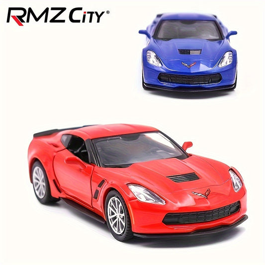 1:36 Alloy Chevrolet Corvette Grand Sport – Die-Cast Toy Car Model for Boys