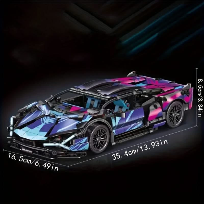 ProBrixx 1314 Pcs 1:14 Sports Car Building Blocks Kit – MOC Model