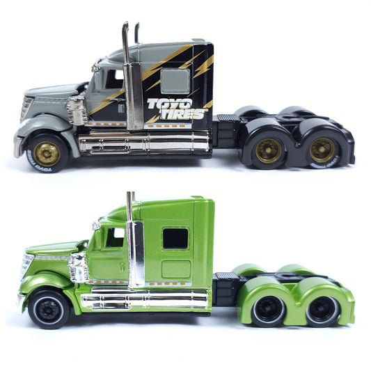 RISOPEN Alloy Die-Cast 1/64 - International Lonestar Semi Truck