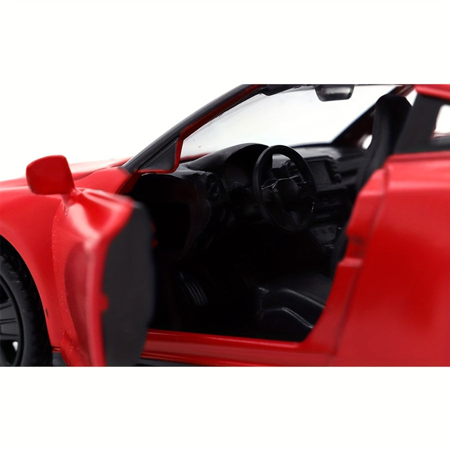 1:36 Alloy Nissan GT-R (R35) Sports Car Model – Die-Cast Toy with Return Force