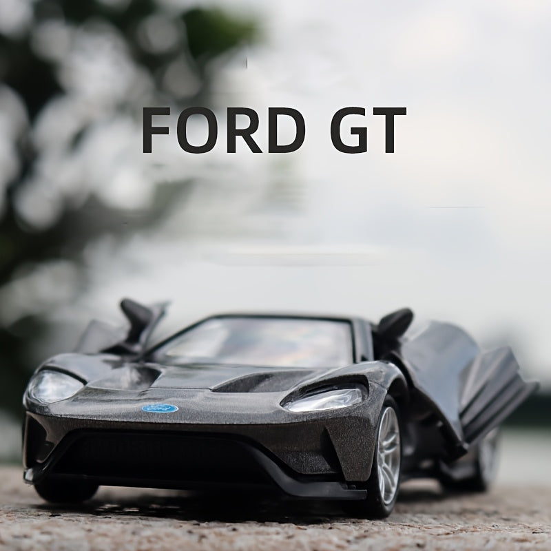 Ford GT Pull-Back Metal Car Model – MAKEDA Collectible Toy Gift