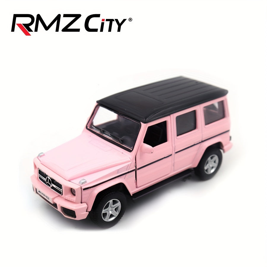 1:36 Scale Golden Mercedes-AMG G63 Off-Road Vehicle – Inertia Toy for Boys