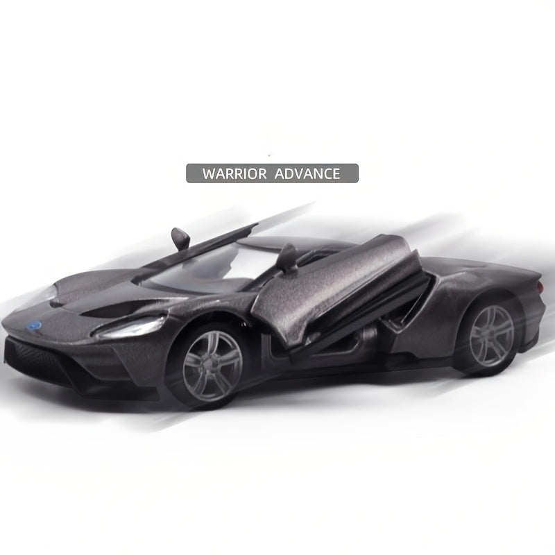 Ford GT Pull-Back Metal Car Model – MAKEDA Collectible Toy Gift