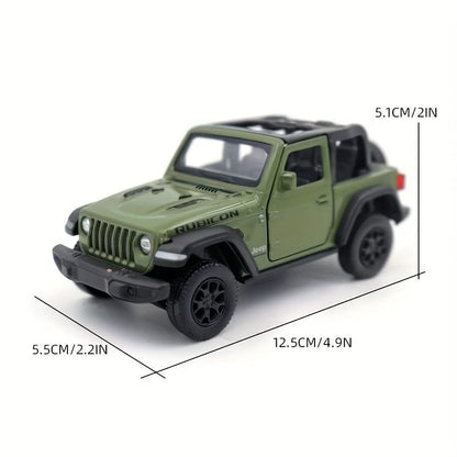1:36 Golden Convertible Off-Road Vehicle Model