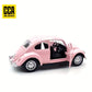 1:36 Rosa Volkswagen Beetle Metallauto-Modell – Sammlerstück Geschenk Spielzeug
