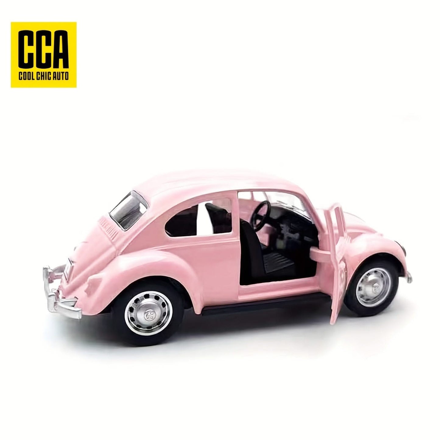 1:36 Pink Volkswagen Beetle Metal Car Model – Collectible Gift Toy
