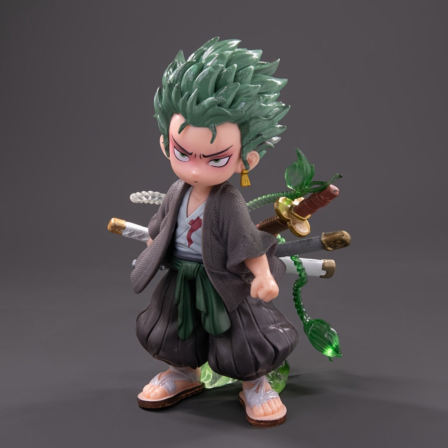 Bandai Zoro Anime Figure - PVC Collectible for Home Decor & Gifts
