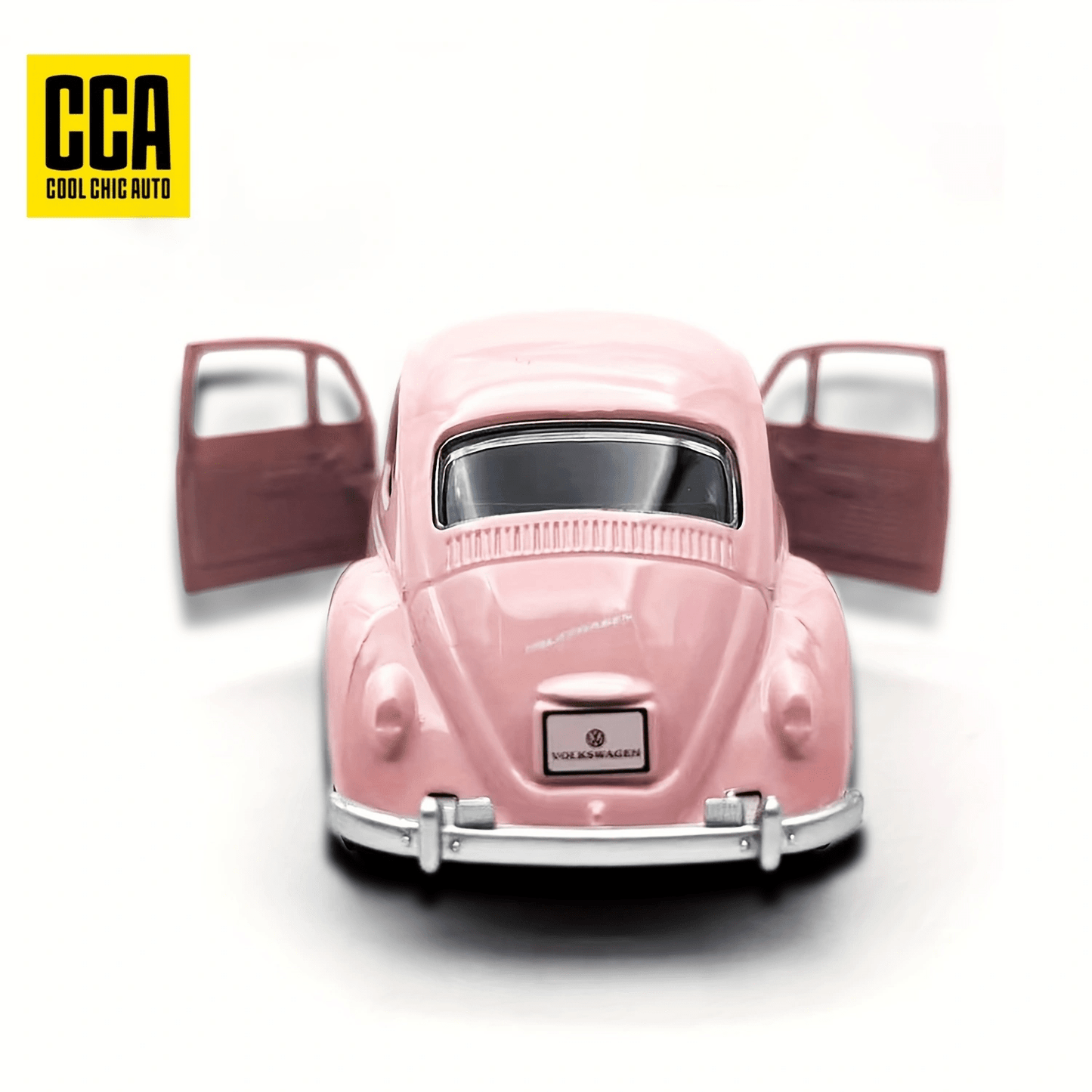 1:36 Pink Volkswagen Beetle Metal Car Model – Collectible Gift Toy