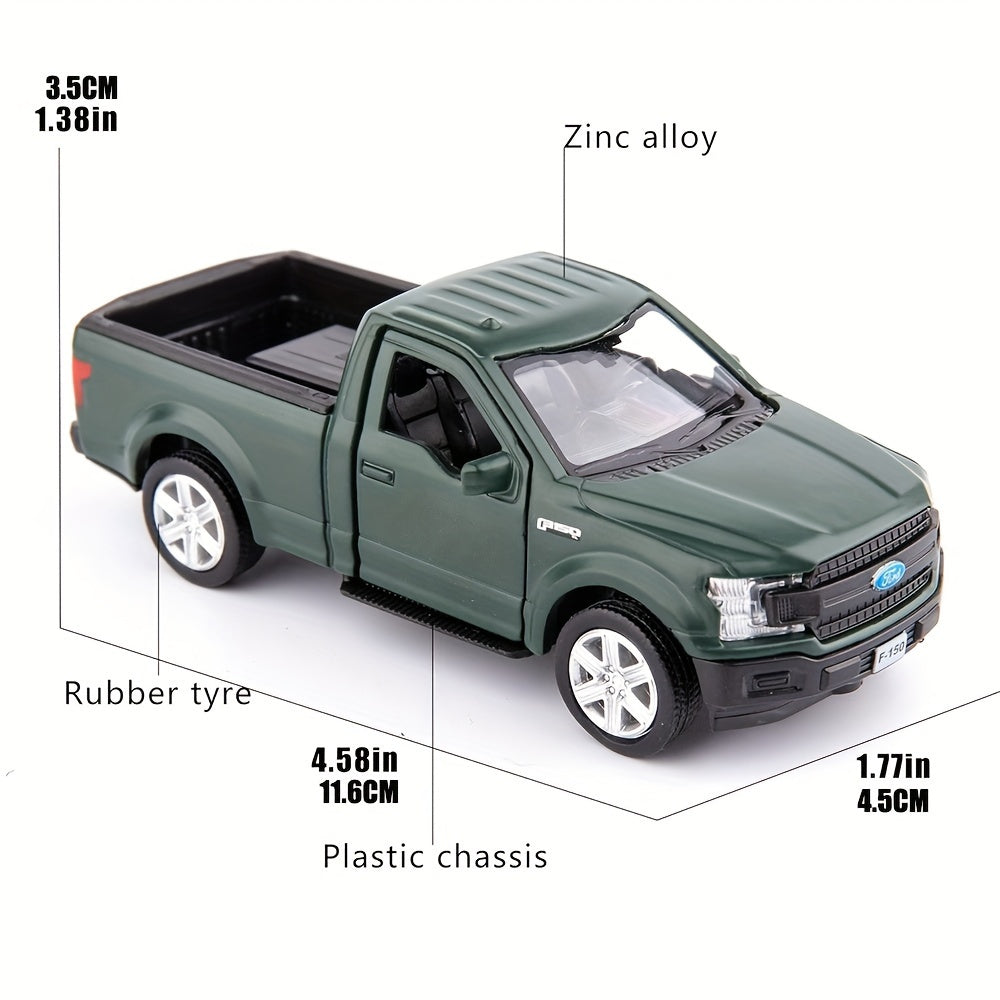 RMZ CITY 1/36 Scale F150 Pickup Truck Toy Car - Zinc Alloy, Pull-Back