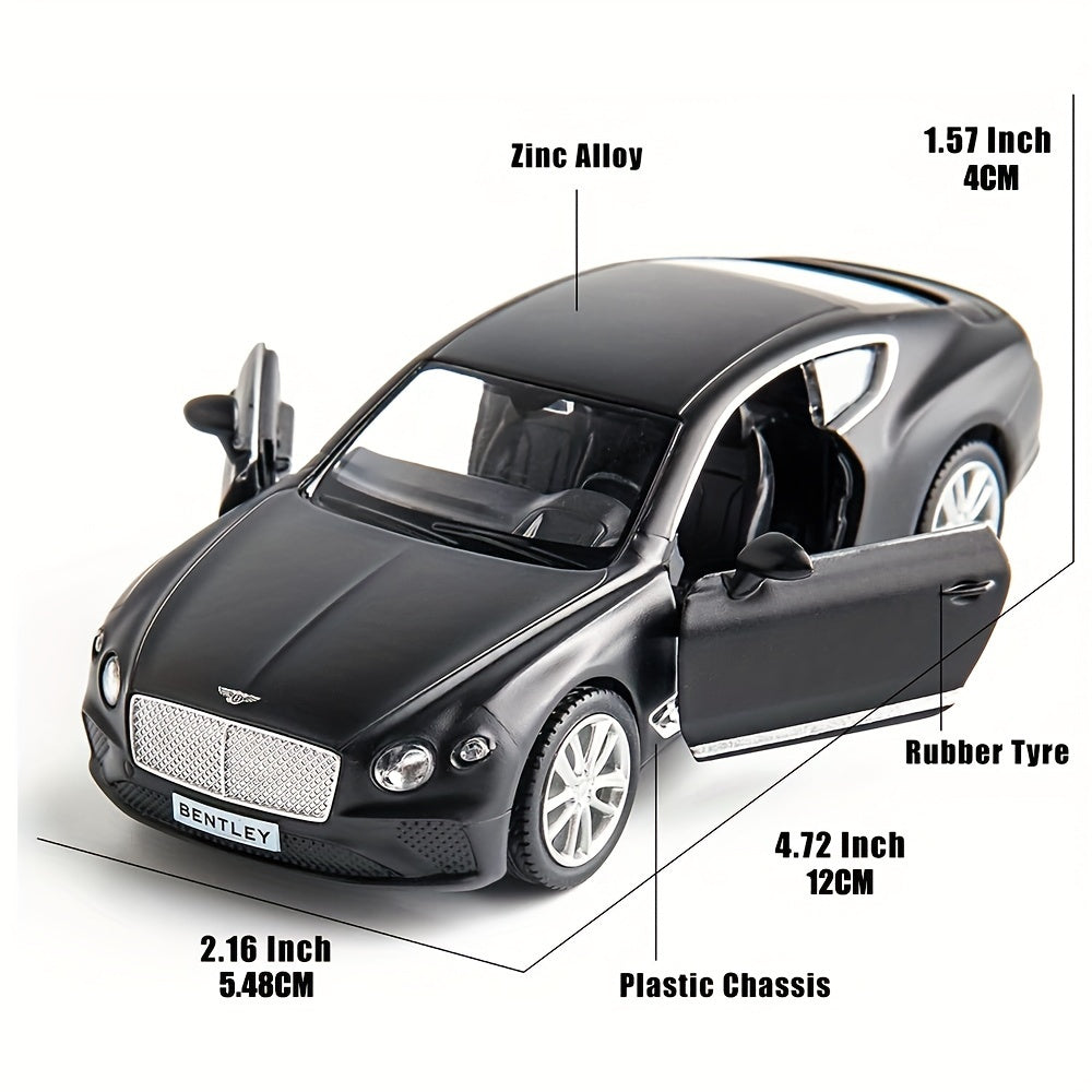 RMZ City 1:36 Continental GT Alloy Toy Car – Pull Back Model