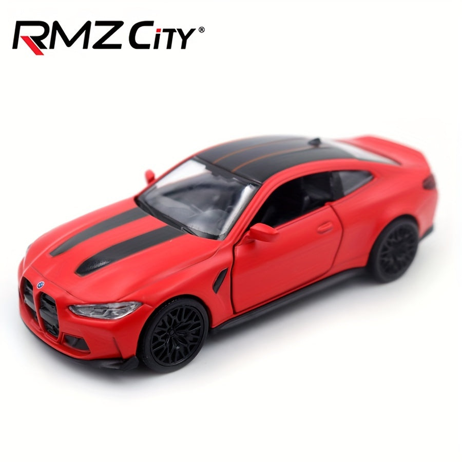 RMZ City 1:36 Scale BMW M4 CSL – Die-Cast Toy Car with Pull-Back Action